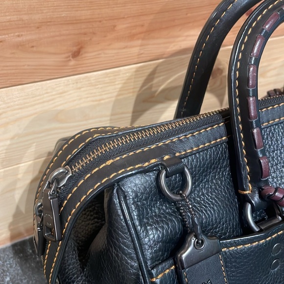 LOWEST!! HTF Coach 1941 Rogue Satchel!😱🦄🖤 - Picture 2 of 16